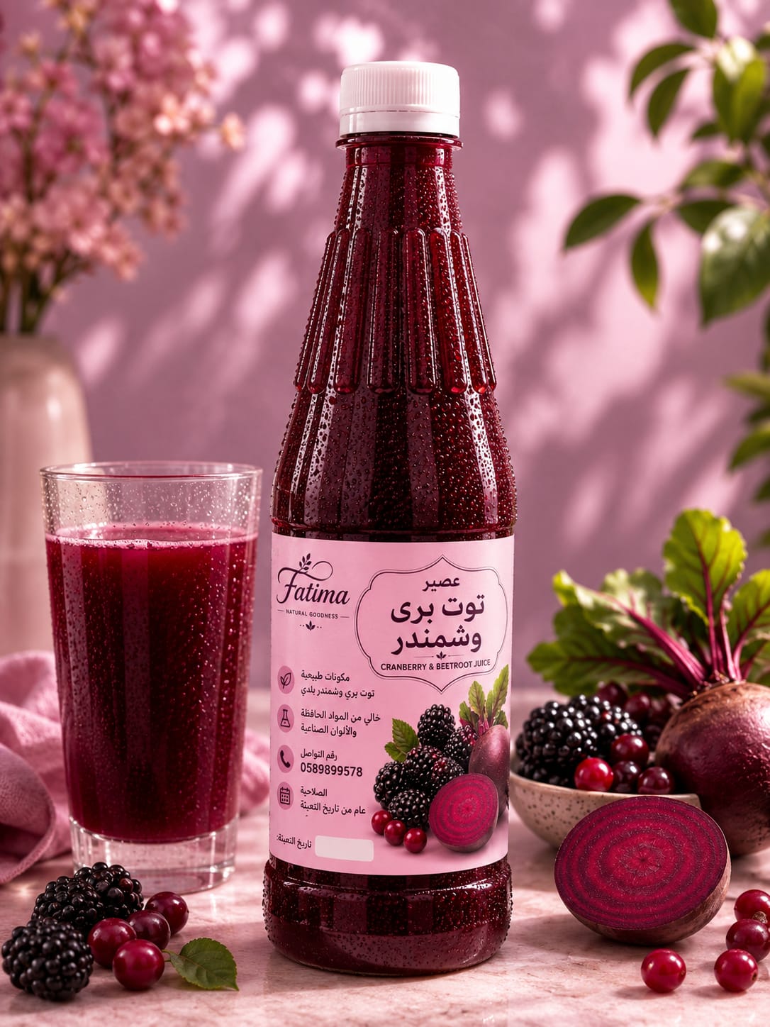Fatima Cranberry & Beetroot Juice