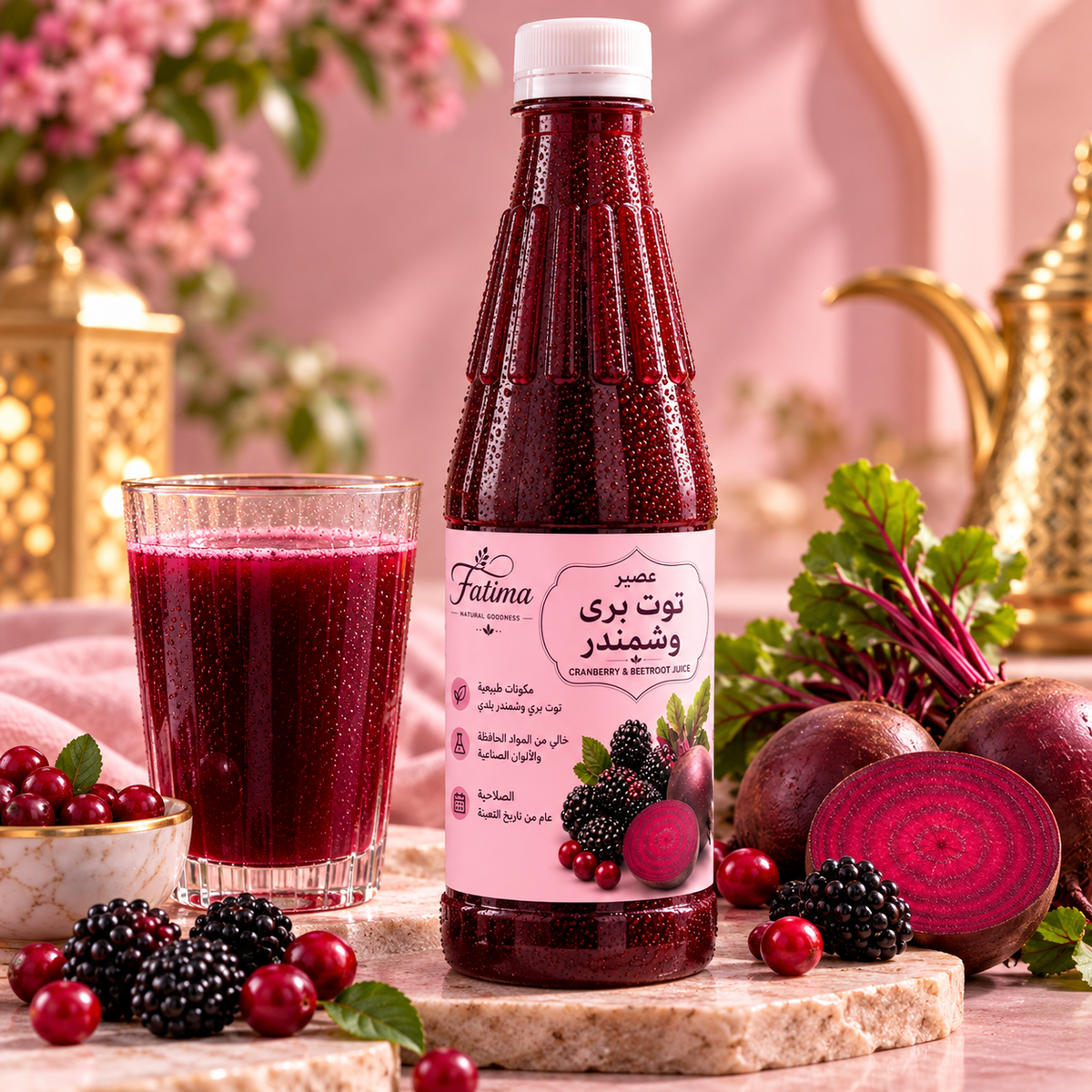 Fatima Cranberry & Beetroot Juice