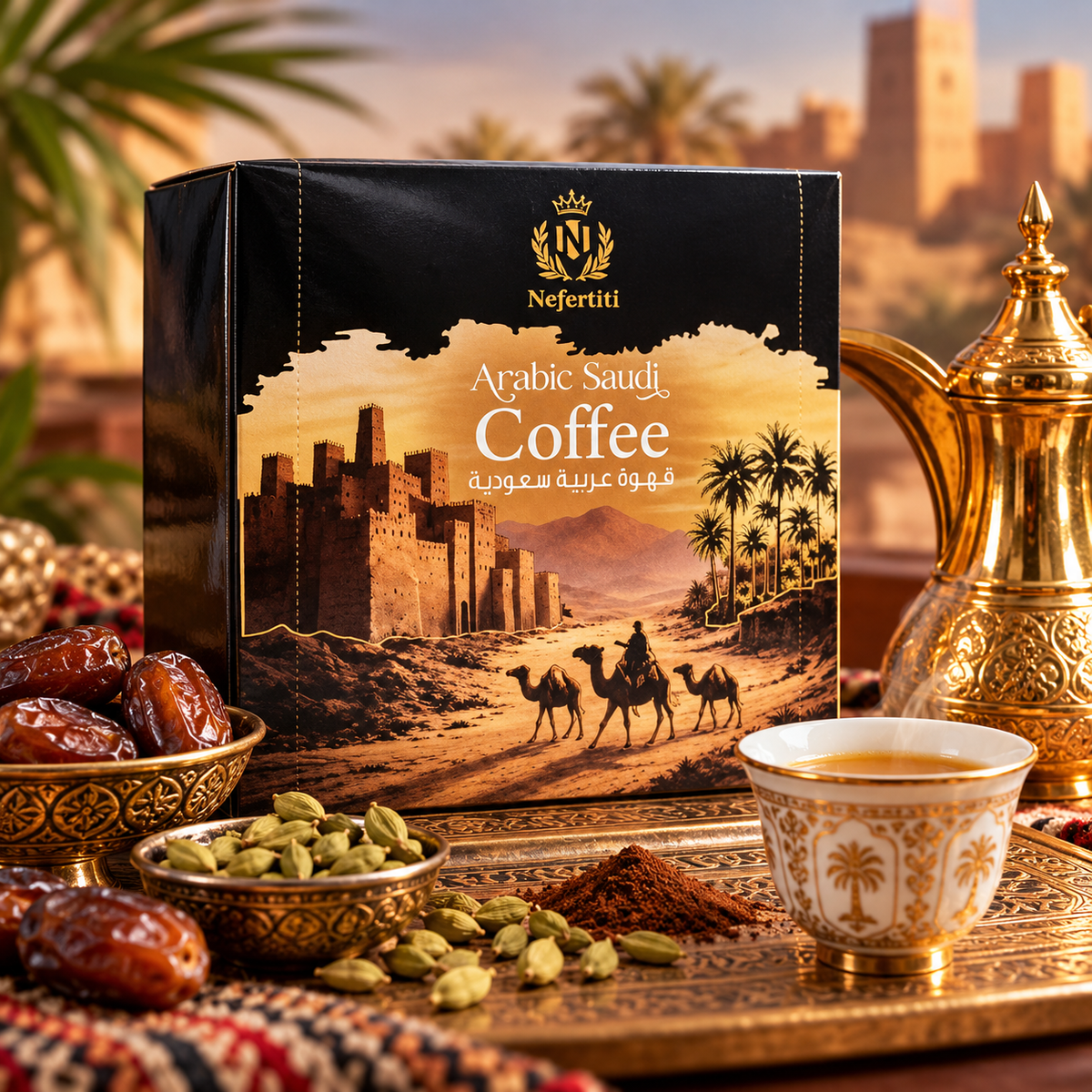 Nefertiti Arabic Saudi Coffee